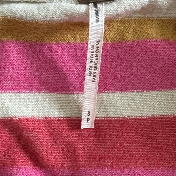 EUC Free People Stripe Sweatshirt Dress Small - Picture 11 of 14